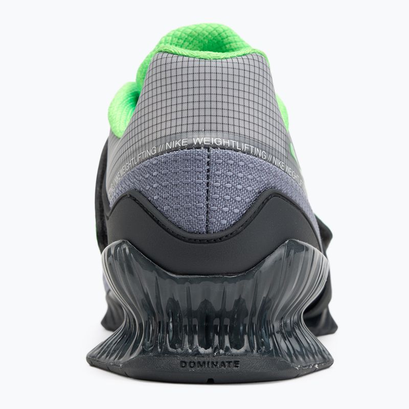 Vzpieračská obuv Nike Romaleos 4 ashen slate/green strike/anthracite 6