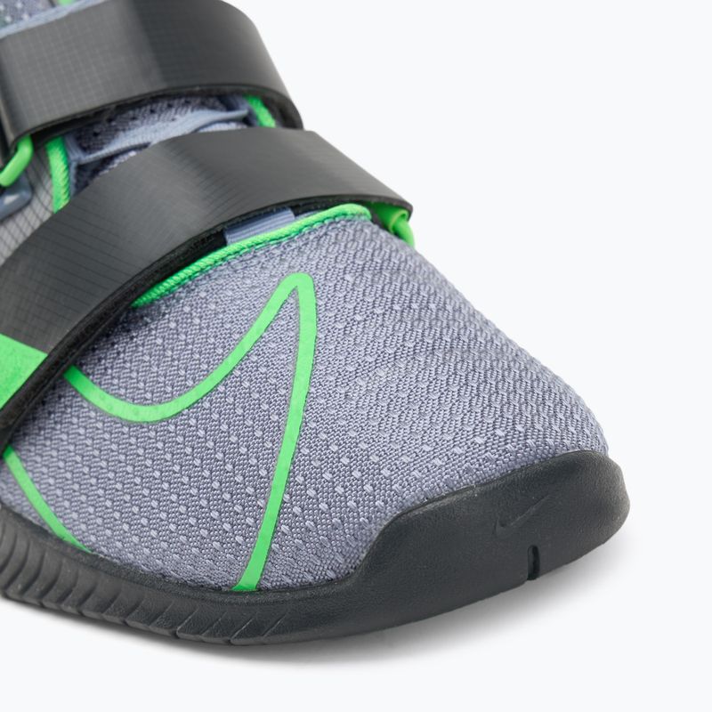 Vzpieračská obuv Nike Romaleos 4 ashen slate/green strike/anthracite 7