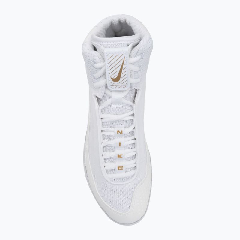 Zápasnícka obuv Nike Inflict 4 white/metallic gold/photon dust/black 5