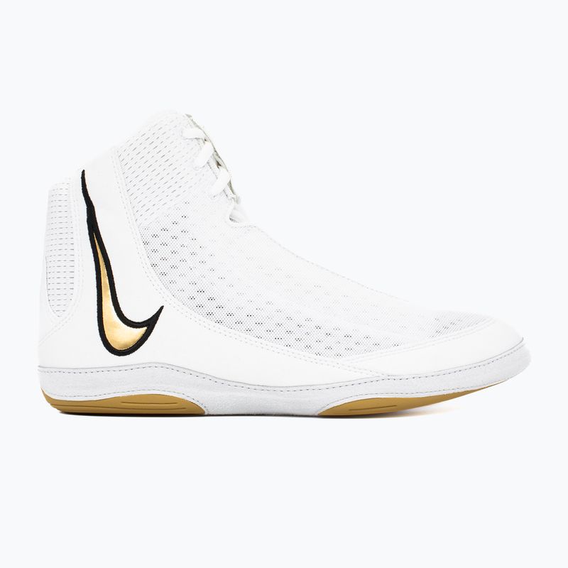 Zápasnícka obuv Nike Inflict 4 white/metallic gold/photon dust/black