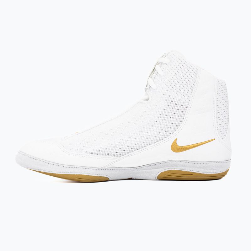 Zápasnícka obuv Nike Inflict 4 white/metallic gold/photon dust/black 2