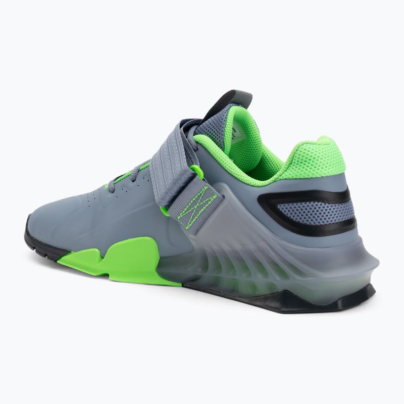 Vzpieračské topánky Nike Savaleos ashen slate/green strike/anthracite 3