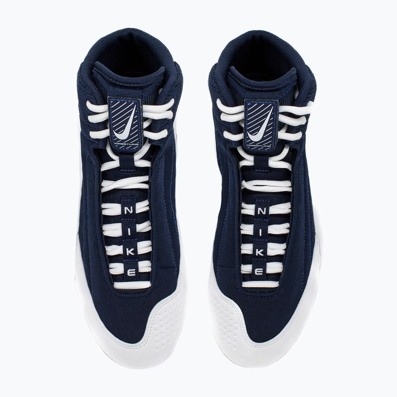 Zápasnícke topánky Nike Inflict 4 white/college navy 5