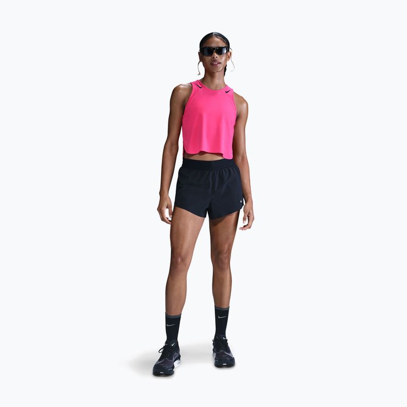 Dámske bežecké tričko Nike AeroSwift hyper pink/black 2
