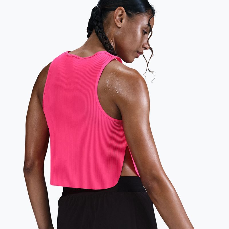 Dámske bežecké tričko Nike AeroSwift hyper pink/black 5