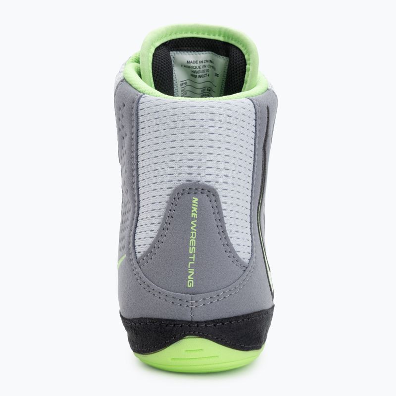 Futbalová zápasová obuv Nike Inflict 4 grey/lime blast/anthracite/white 6