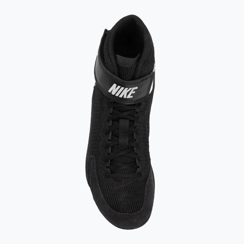 Detské zápasnícke topánky Nike Speedsweep VIII GS black/white/black/wolf grey 5