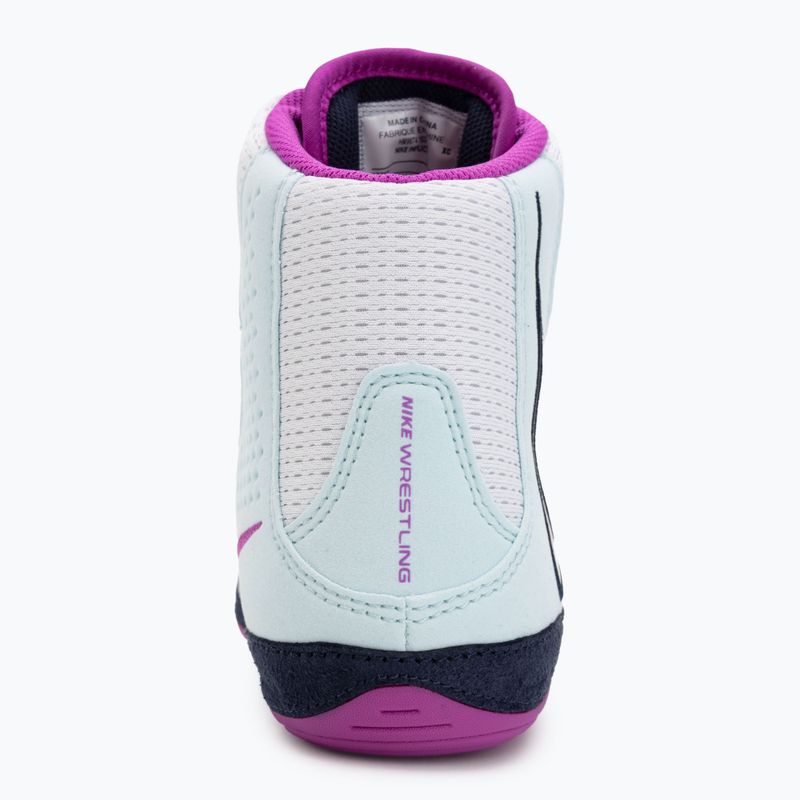 Zápasnícka obuv Nike Inflict 4 white/hyper violet/glacier blue/obsidian 6