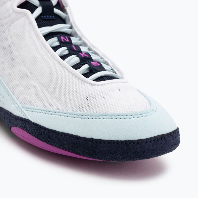 Zápasnícka obuv Nike Inflict 4 white/hyper violet/glacier blue/obsidian 7
