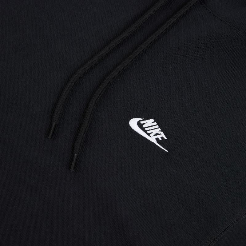 Pánska mikina Nike Sportswear Club Knit Pullover Hoodie black/black/white 6
