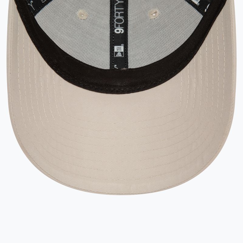 New Era Flawless 9FORTY New York Yankees light beige baseballová čiapka 5