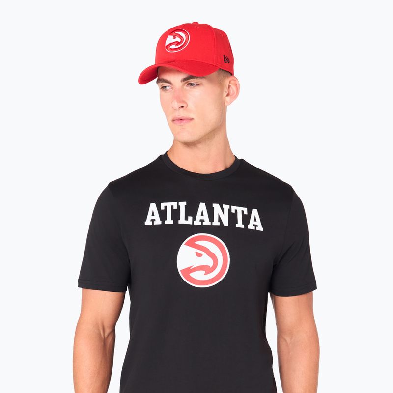 Pánske tričko New Era NOS NBA Regular Atlanta Hawks black 3