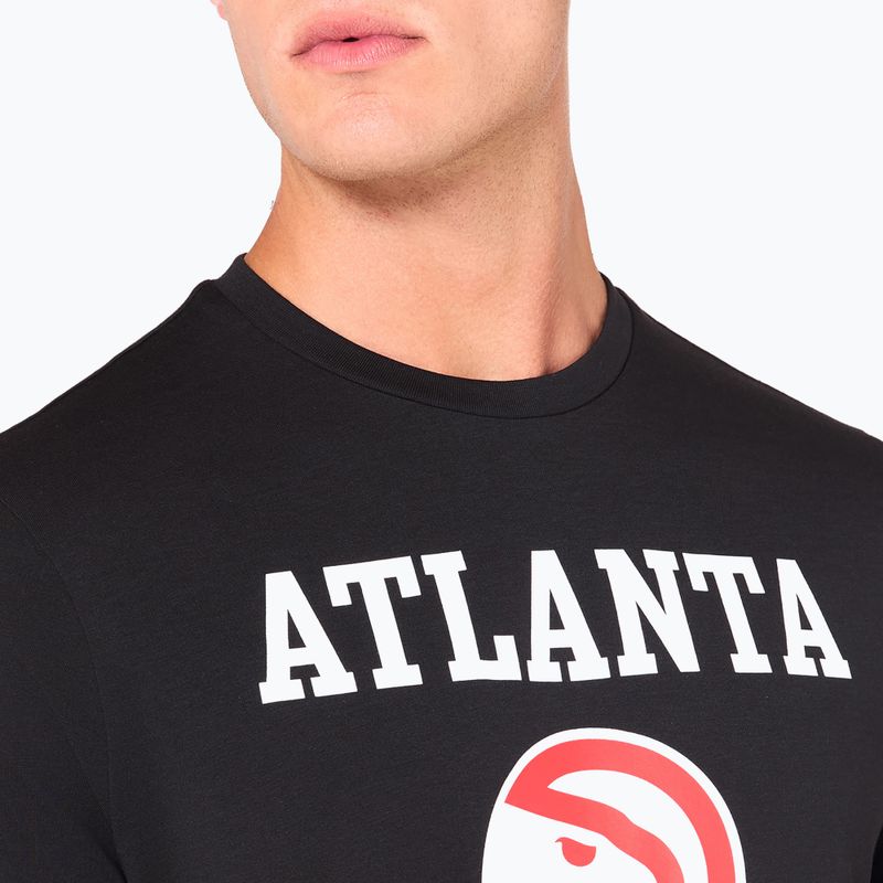 Pánske tričko New Era NOS NBA Regular Atlanta Hawks black 6