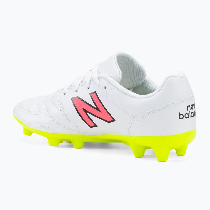 Detská futbalová obuv/ kopačky New Balance 442's Academy V2 FG white/green 3