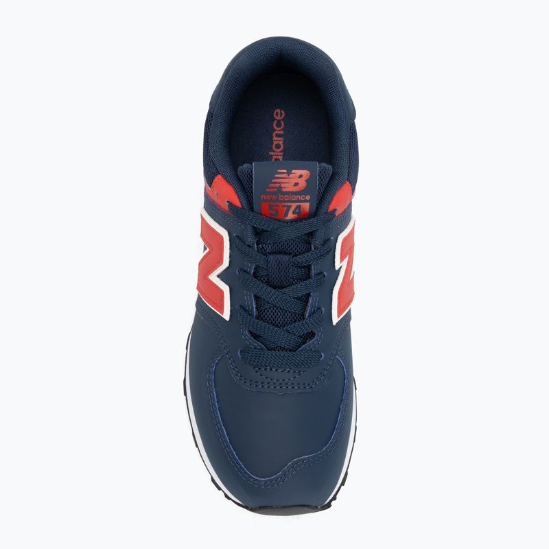 Topánky New Balance Classic 574's V1 navy/red/white 5