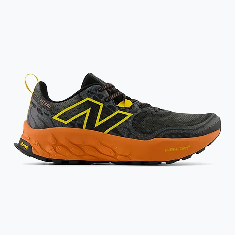 Pánska bežecká obuv  New Balance Fresh Foam X Hierro v8 black/yellow 8