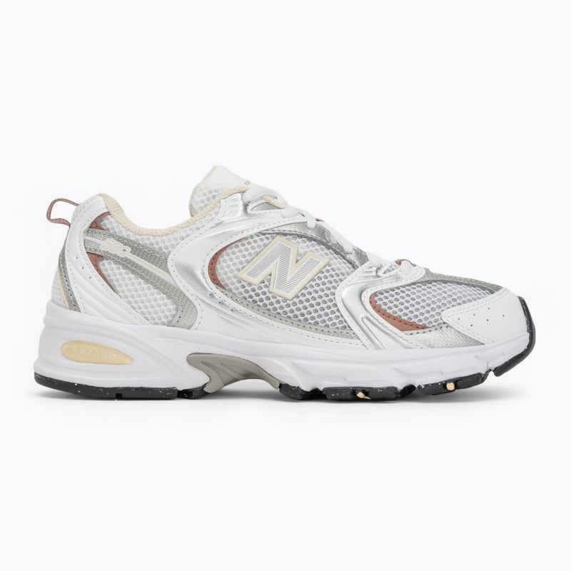 Biele vápnikové topánky New Balance 530 2