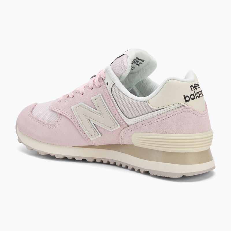 Dámske topánky New Balance 574's V2 light pink/white 3