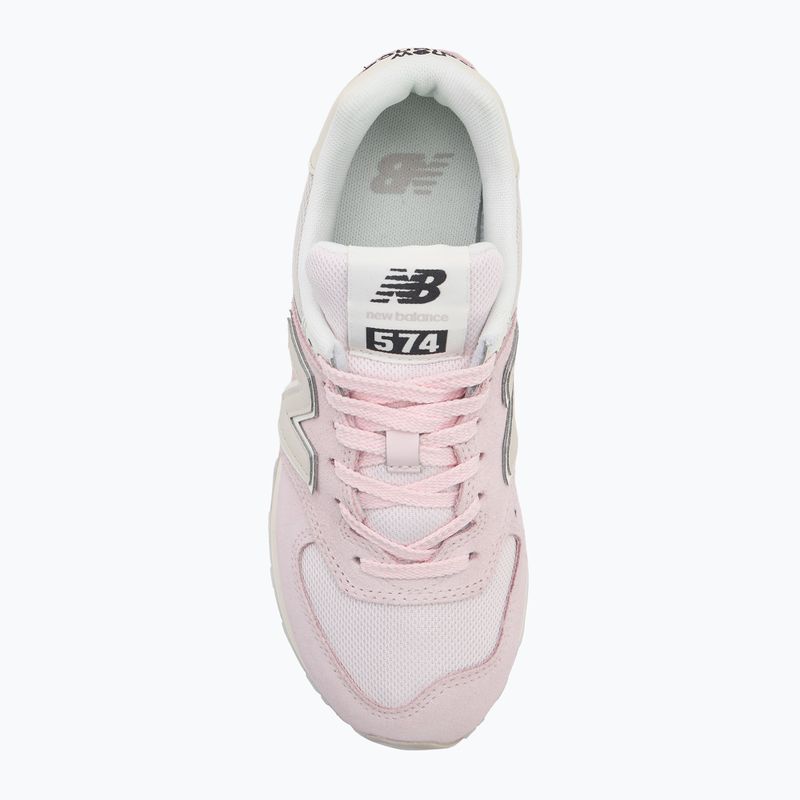 Dámske topánky New Balance 574's V2 light pink/white 5