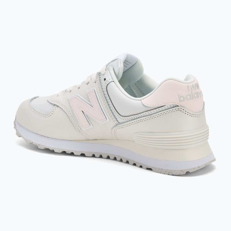 Dámske topánky  New Balance Classic 574's V2 white/light pink 3