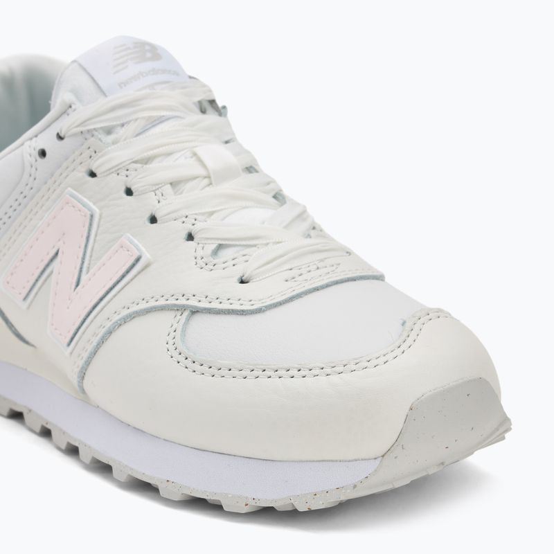 Dámske topánky  New Balance Classic 574's V2 white/light pink 7