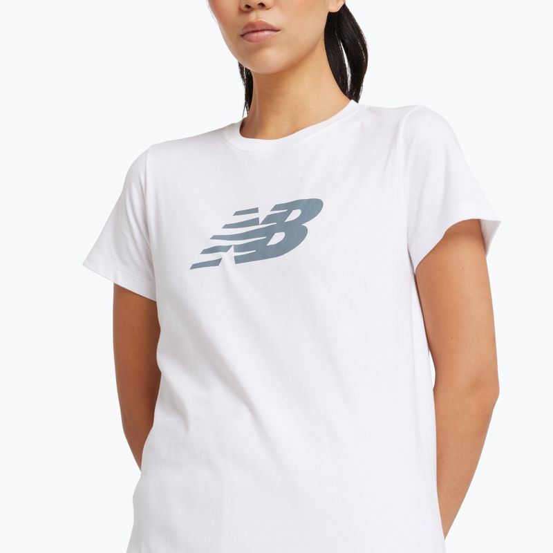 Dámske tričko New Balance Logo white 4