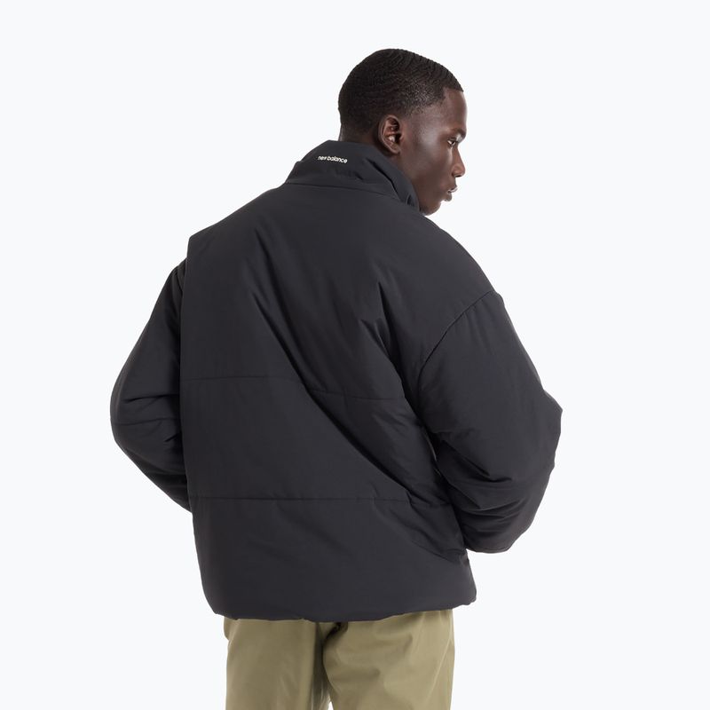 Pánska zateplená bunda New Balance Hoops Puffer black 2