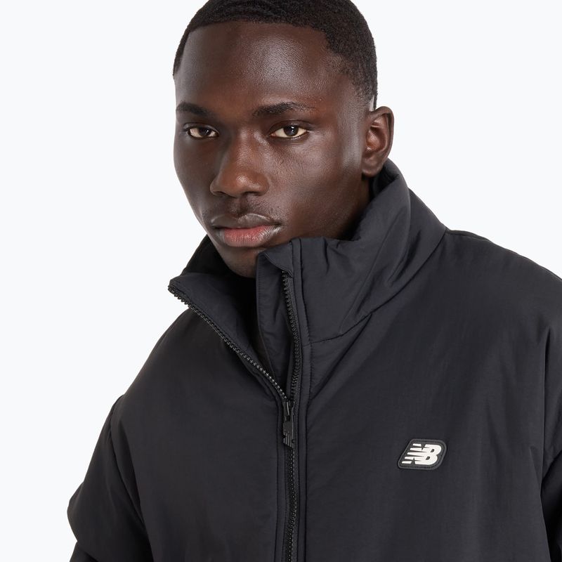 Pánska zateplená bunda New Balance Hoops Puffer black 4