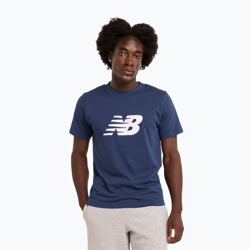 Pánske tričko New Balance Graphic V Flying navy