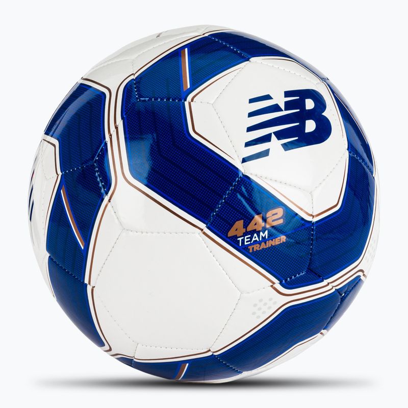 Futbalová lopta New Balance 442 Team Trainer FB23062GWN white veľkosť 5 2