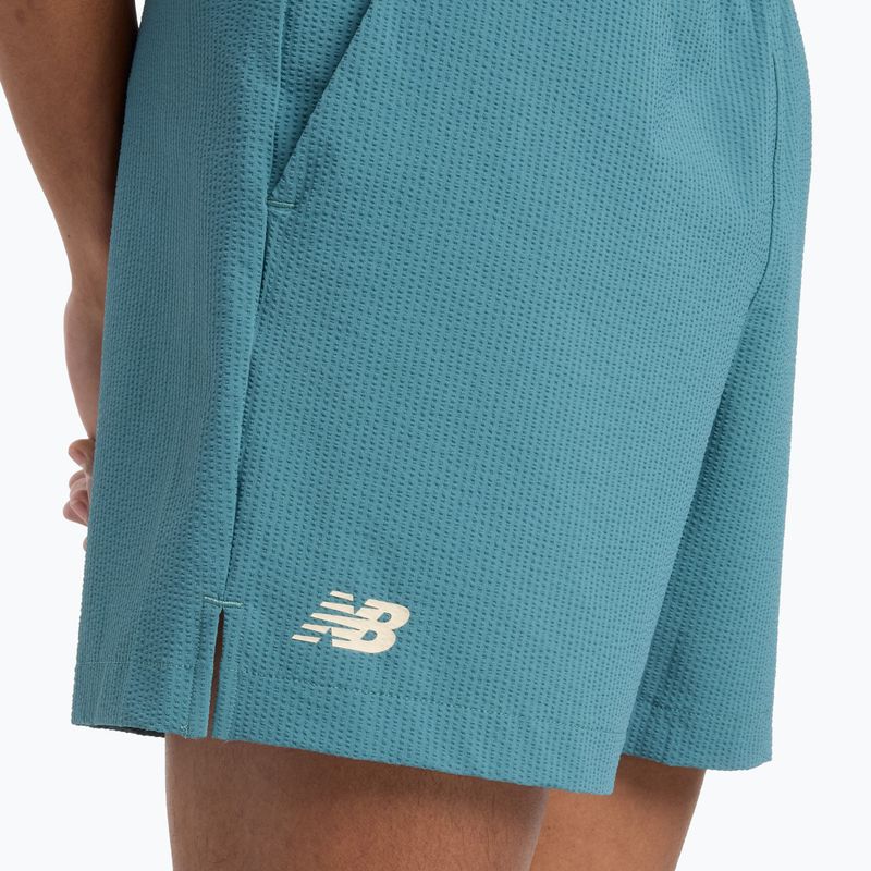Pánske tenisové šortky New Balance Tournament Seersucker Short new spruc 7