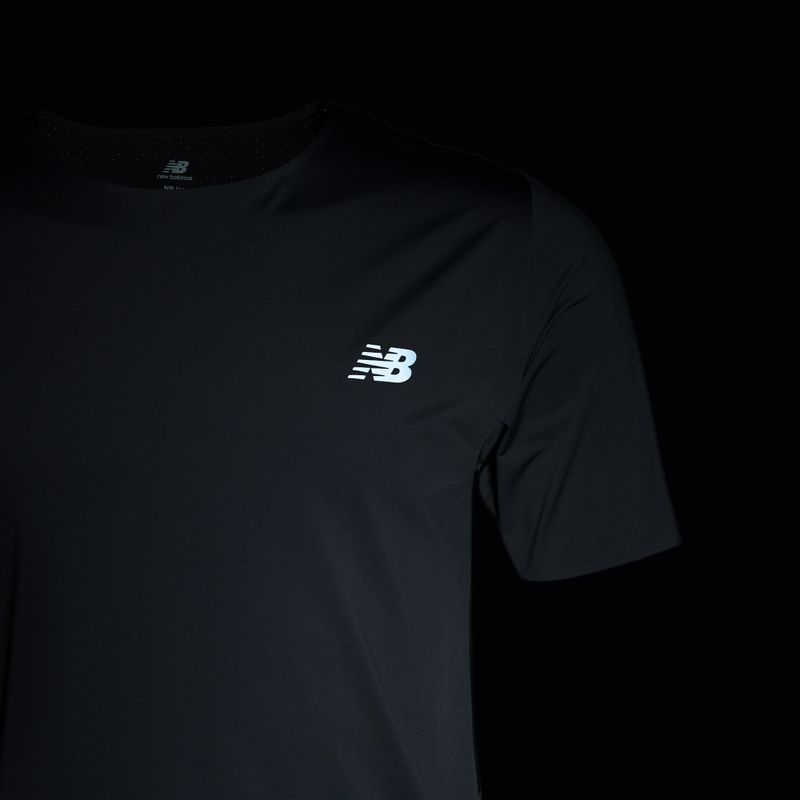 Pánske bežecké tričko New Balance Race Day graphite 5