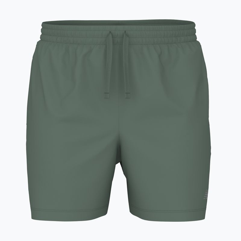 Pánske bežecké šortky New Balance Sport Essential 5" darkjuni
