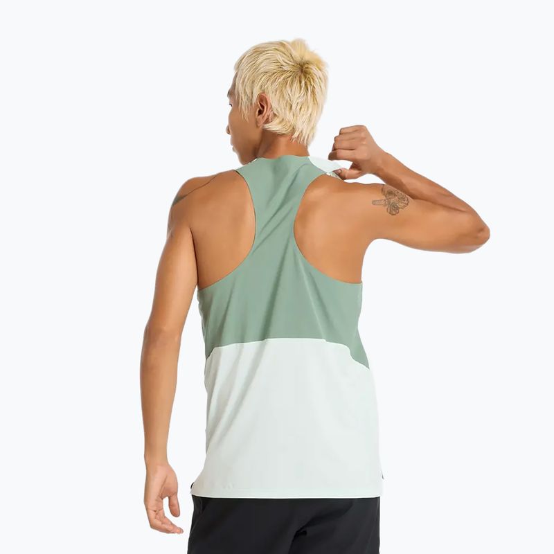 Pánske bežecké tielko New Balance Race Day Tank clayash 2