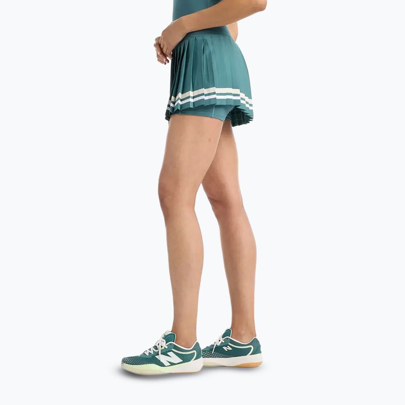 Dámska tenisová sukňa New Balance Tournament Novelty W new spruce 4