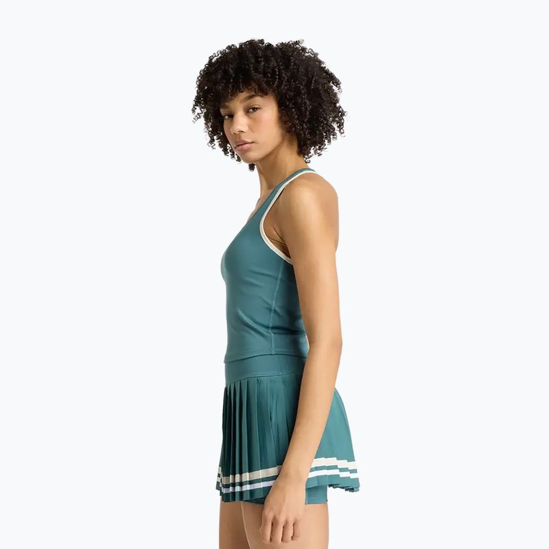 Dámske tenisové tričko New Balance Tournament Novelty Tank W new spruce 4