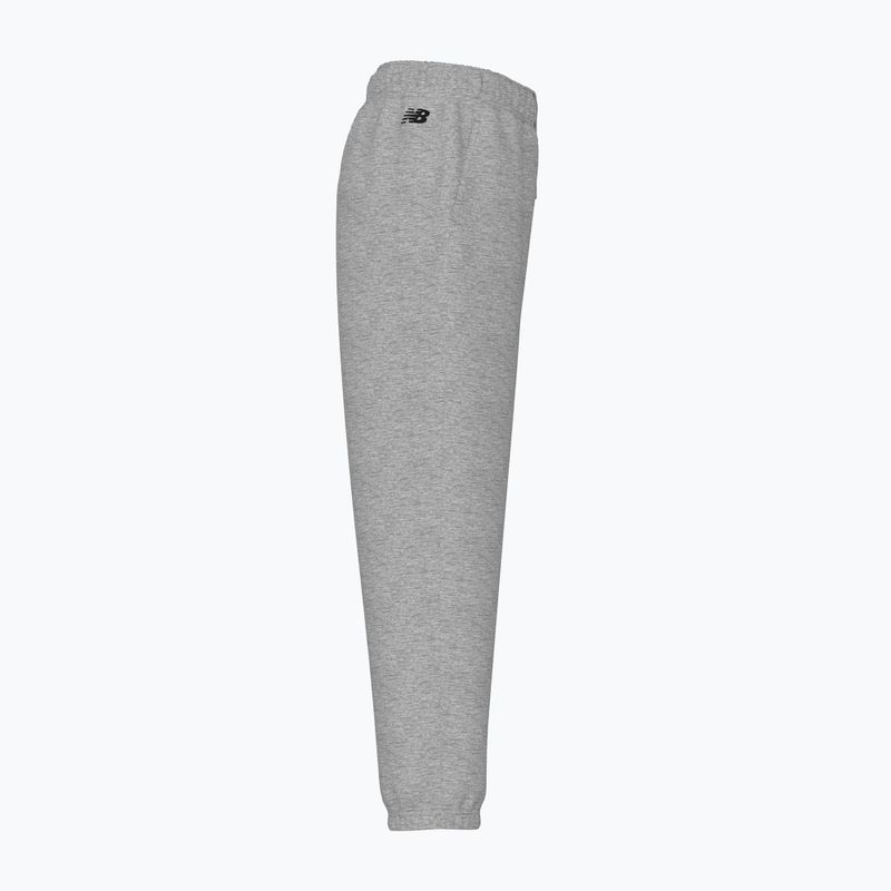 Dámske nohavice New Balance Reimagined Fleece Jogger Ashheath 4