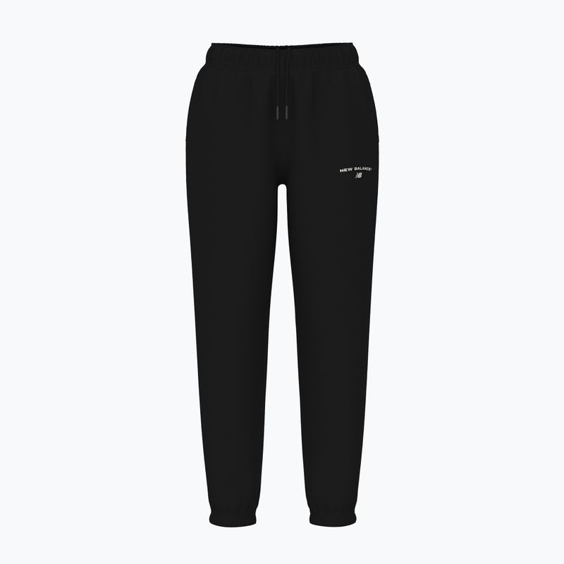 Dámske nohavice New Balance Reimagined Fleece Jogger black