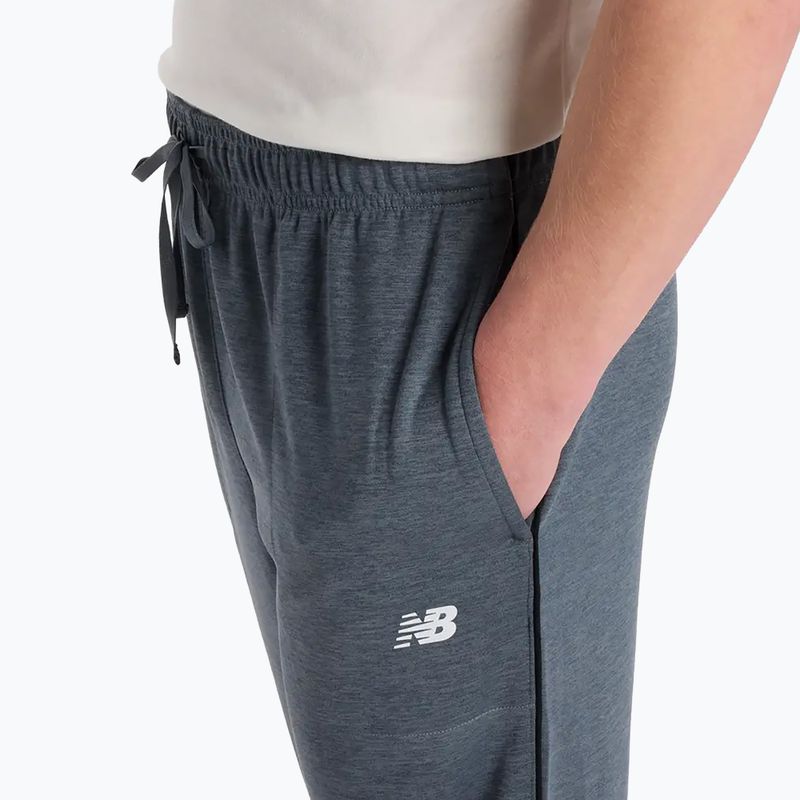 Pánske bežecké nohavice New Balance Sport Knit graphite 5