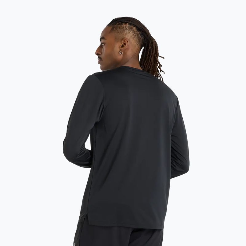 Pánske tričko longsleeve New Balance Sport black/white 2