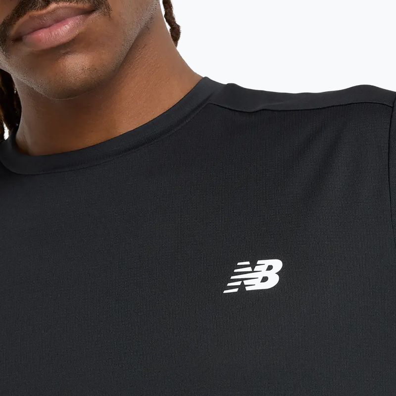 Pánske tričko longsleeve New Balance Sport black/white 4