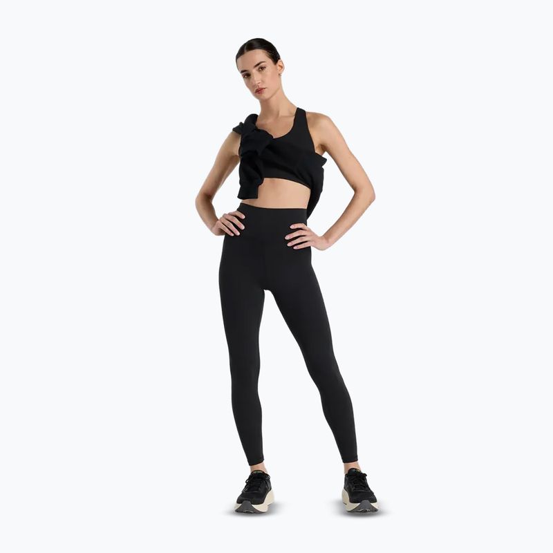 Dámske legíny New Balance Define High Rise black/white 2