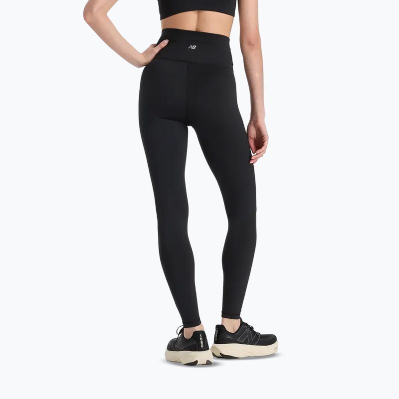 Dámske legíny New Balance Define High Rise black/white 3