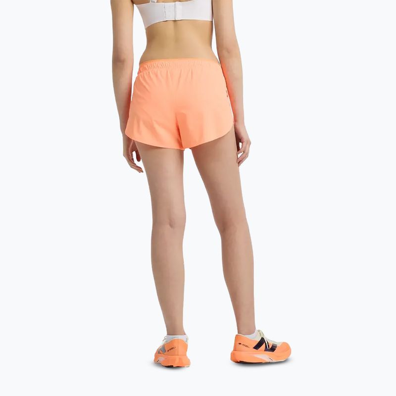 Dámske bežecké šortky New Balance Rc Ultra Light hotmango 4