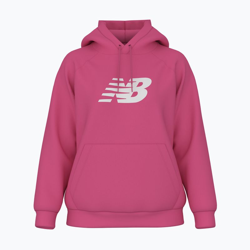 Dámska mikina New Balance Fleece Hoodie dragonbe