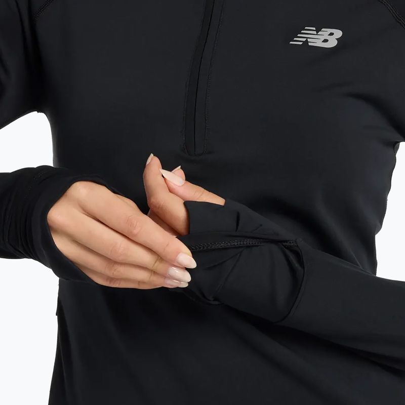 Dámska bežecká mikina New Balance Harmony Half Zip black 5