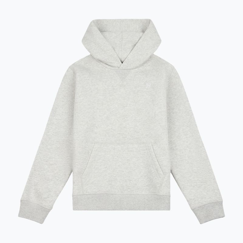 Detská mikina New Balance Brush Back Small Logo Hoodie ash heather 6