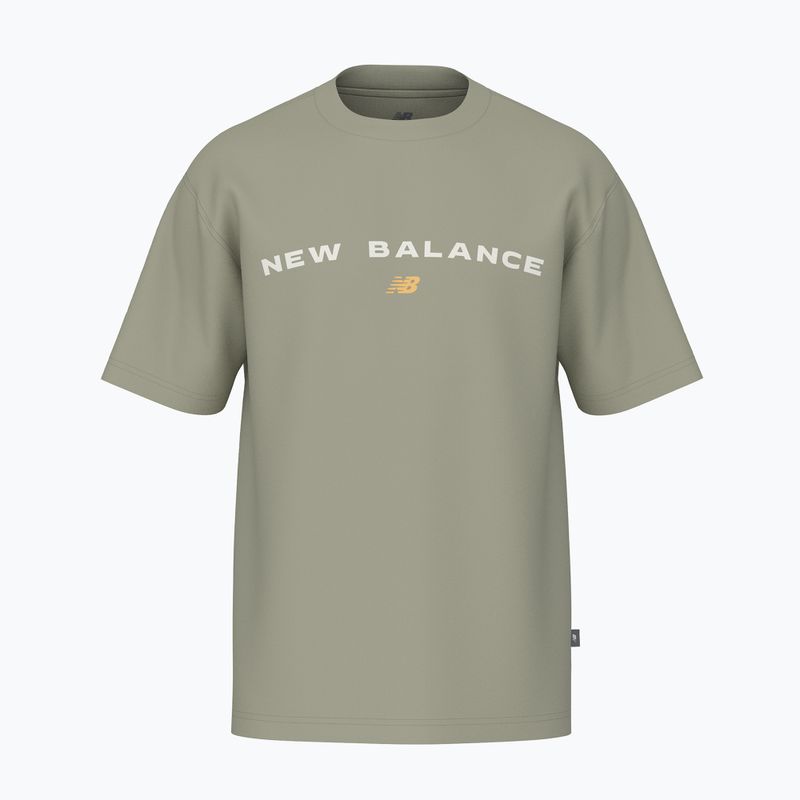 Pánske tričko New Balance Reimagined Graphic olivine