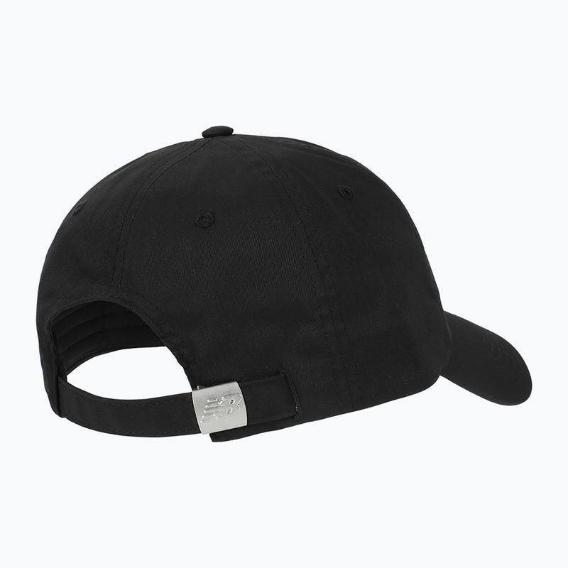 Dámska šiltovka New Balance 6 Panel Linear Logo black 2