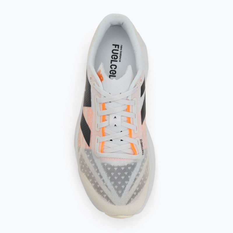 New Balance FuelCell Rebel v4 white pánska bežecká obuv 5